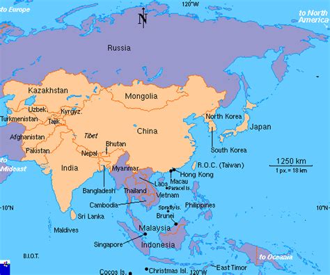 Elgritosagrado11 25 Fresh Complete Map Of Asia Vrogue