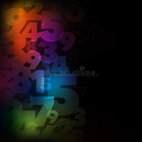 Numbers Number Background Stock Vector Illustration Of Easy 36597739