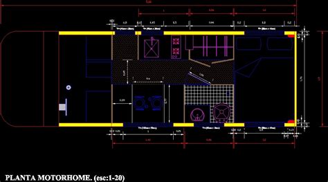 Motor Home Dwg Block For Autocad Designs Cad
