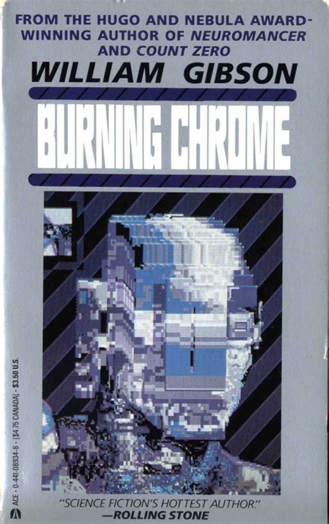 Burning Chrome By William Gibson Horror Book Covers Pulp