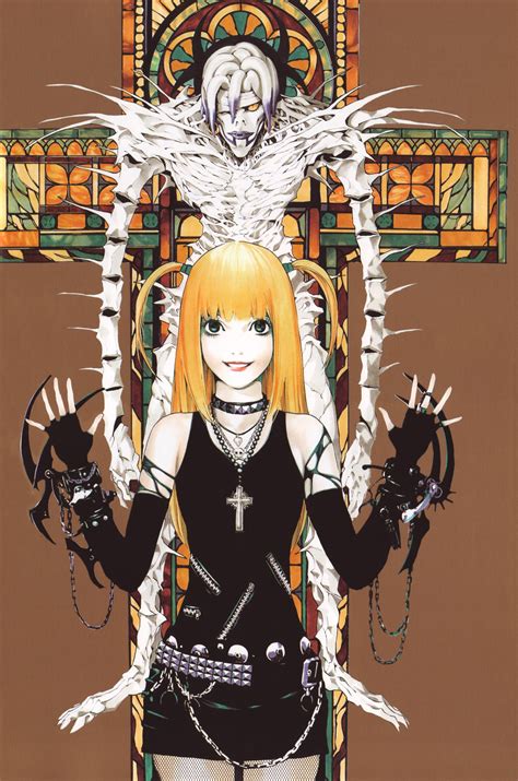 amane misa and rem (death note) drawn by obata_takeshi | Danbooru