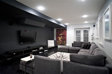 Black Furniture Interior Design Photo Ideas Small Design Ideas