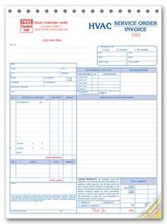 Template options include work orders for maintenance, it services, landscaping, auto repairs, cleaning, and more. PDF HVAC Invoice Template Free Download | HVAC Invoice Templates | Pinterest | Template, Pdf and ...