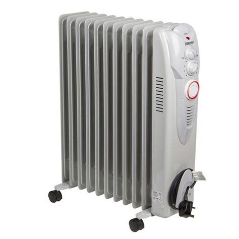 Igenix Oil Filled 2500 Watt Portable Radiator Heater Radiator Heater