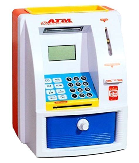 Param High Quality Atm Personal Battery Operated Atm Machine Toy With