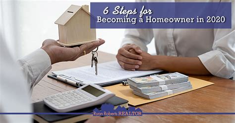 6 Steps For Becoming A Homeowner In 2020 Ryan Roberts Realtor