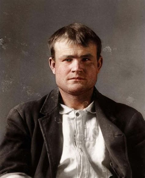 Colorized Photo Of The Train Robber Butch Cassidy 1894 Roldschoolcool
