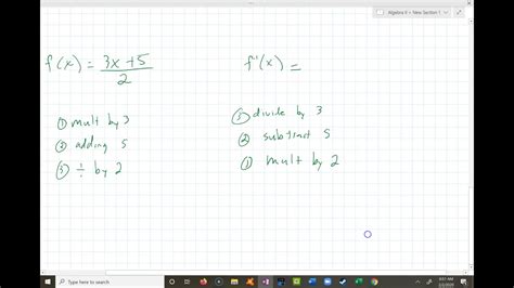 Inverse functions - YouTube