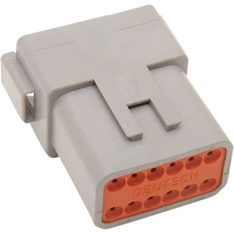 Deutsch Gray 12 Pin Connector Ea Strictly V Twin