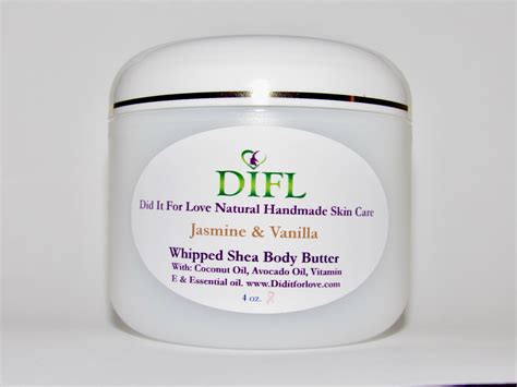 Jasmine And Vanilla Whipped Body Butter 4 Oz Did It For Love