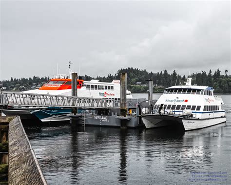 Hdr Of The Kitsap Transit Fast Ferries At Kingston Flickr