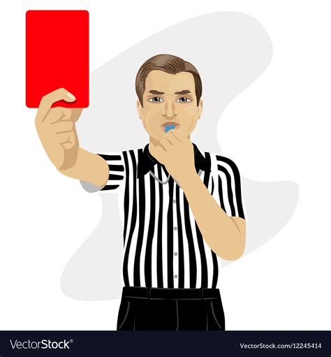 Referee Showing The Red Card In The Soccer Stadium Stock 57 Off