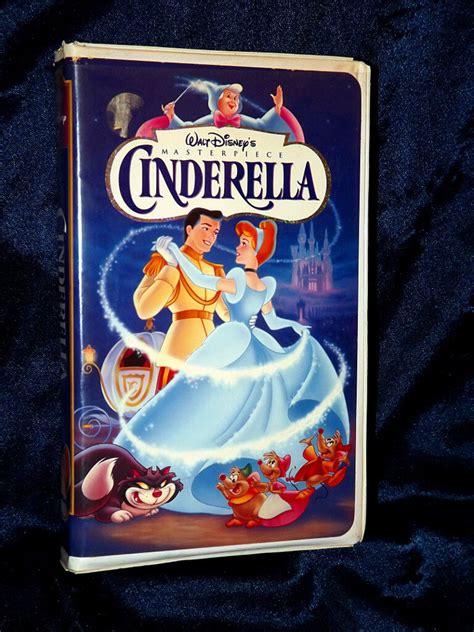 Walt Disney Masterpiece Collection Cinderella Vhs Movie Tape Hot Sex