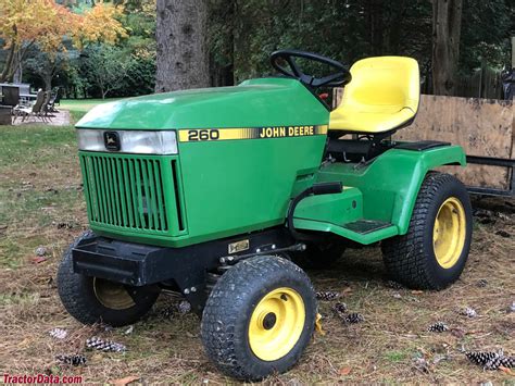 John Deere 260 Tractor Information