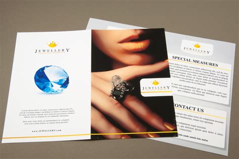 The Best Jewelry Brochure Design Sample For Your Most Powerful