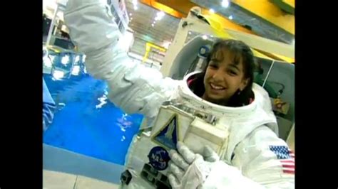 Astronaut Vanessa Without Her Space Helmet