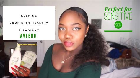 Skin Care Routine Using Aveeno Youtube