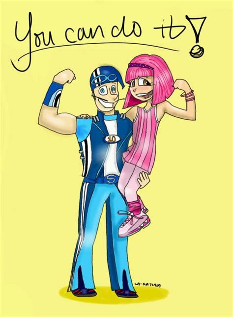 Sportacus And Stephanie Flexin By La Katina On Deviantart