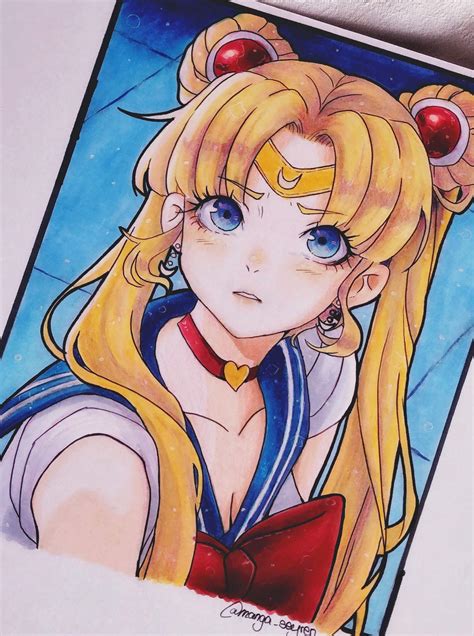Sailor Moon Redraw Challenge Anime Amino
