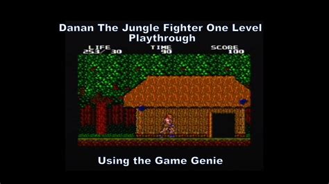 Danan The Jungle Fighter One Level Playthrough Using The Pro Action Replay For The Master System