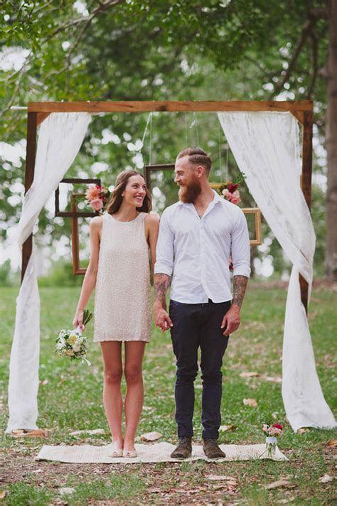 25 Chic And Easy Rustic Wedding Archaltar Ideas For Diy