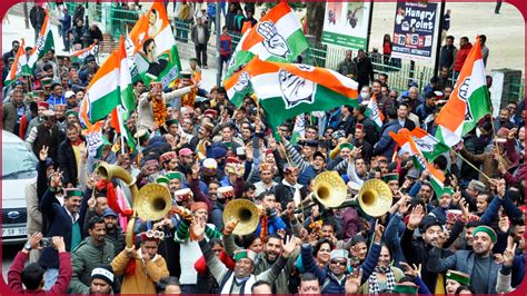 Himachal Pradesh Election Final Result 2022 Highlights Big Win For Congress On 40 Seats Bjp On