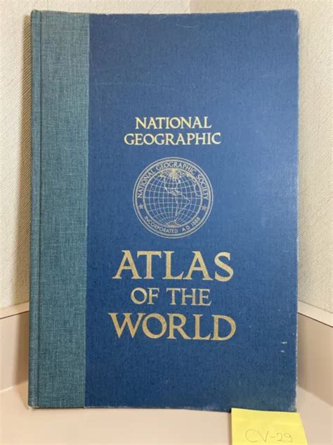 National Geographic Atlas Of The World Fifth Edition 1981 Hardcover 18