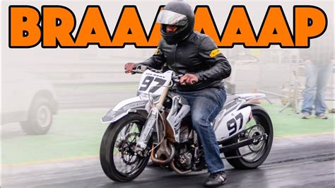 Tips on how to build a thai concept drag bikeby renz mateo of redspeed motoworkz.redspeed motoworkz racewear. Dirt Bike Drag Racing -- So This is a Thing? - YouTube