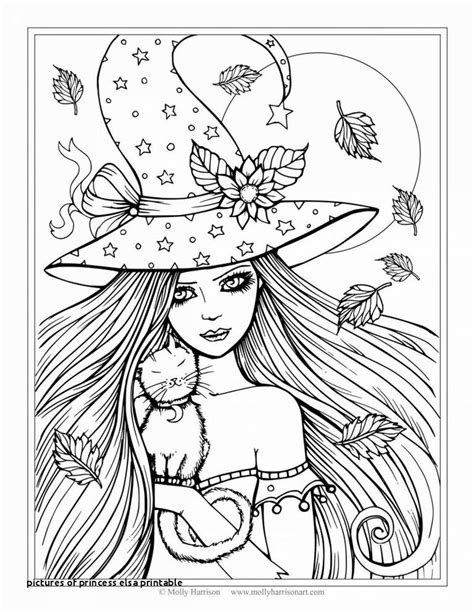 From parents.com parents may receive compensation when you click through and purchase from links contained on this website. Free printable coloring pages for kids - beautiful witch ...
