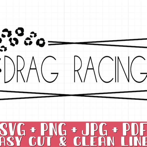 Drag Racing Svg Etsy