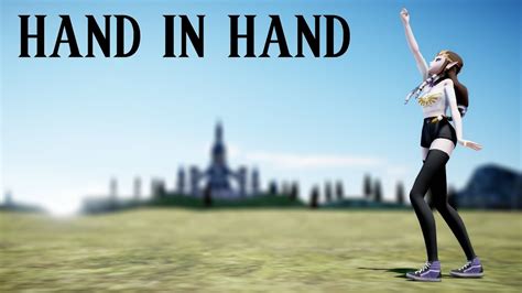 Mmd Hand In Hand Tda Zelda Youtube