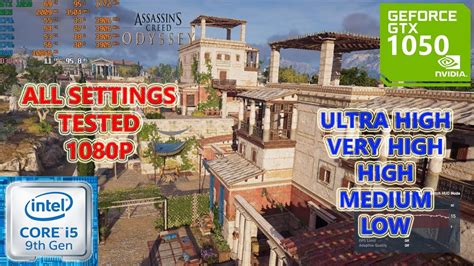 Assassin S Creed Odyssey GTX 1050 2GB All Settings Tested YouTube