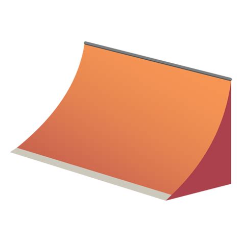 skateboard ramp transparent png svg vector file
