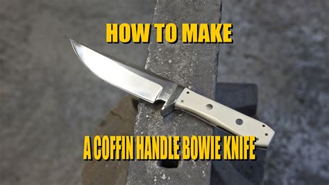 Save the pdf or open in acrobat first before printing. How To Make A Coffin Handle Bowie Knife - YouTube