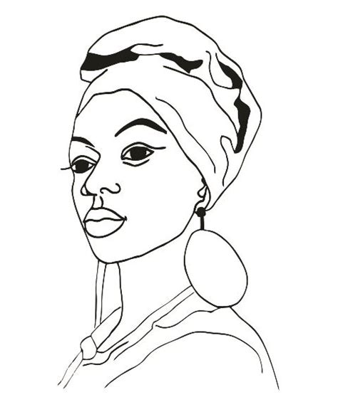 African People Clipart Black And White Clip Art Library
