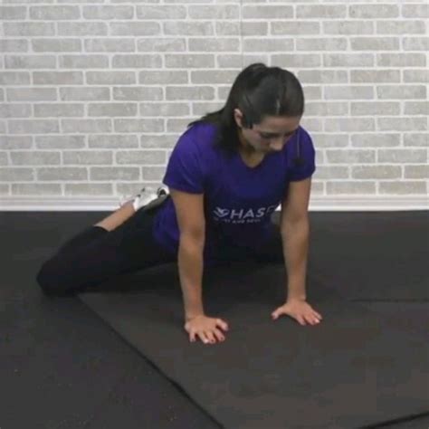 Kneeling Groin Stretch Exercise How To Workout Trainer By Skimble