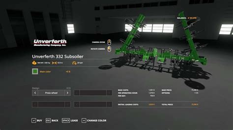 Fs19 Unverferth 332 V1 Farming Simulator 19 Mods