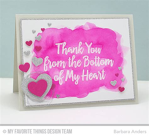Thank You From The Bottom Of My Heart By Bar At Splitcoaststampers