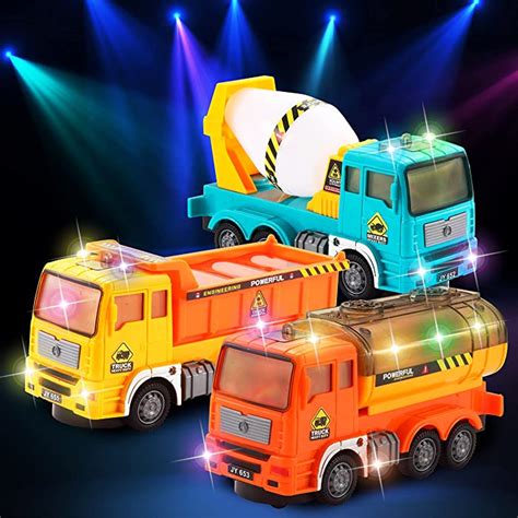 Buy Joyin 3 In 1 Toy Trucks Construction Vehicles Set With Dump Truck