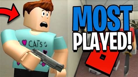 The Most Played Roblox Games In History🎮🃏🎯 Youtube