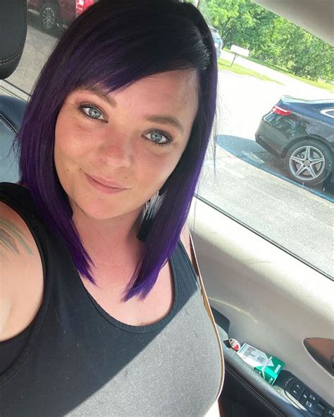 Teen Mom Star Catelynn Baltierra Debuts Purple Hair