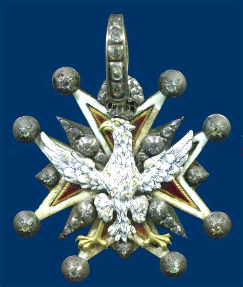 Cross Of The Order Of White Eagle Xviii Century Order Orła Białego