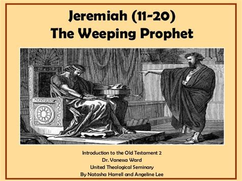 Jeremiah 11 20 Presentation