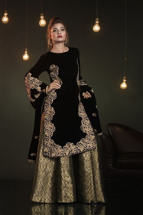 Partywear Dresses Velvet Pakistani Dress Velvet Dress Designs Pakistani Dresses