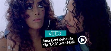 Amel Bent délivre le visuel "1,2,3" avec Hatik - Soul Addict
