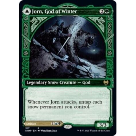 Jorn God Of Winter Showcase X4 Kaldheim Khm Magic Mtg Mint Card Ebay