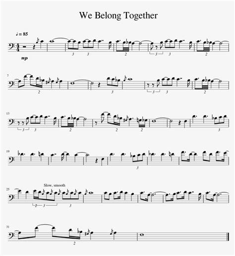 Download We Belong Together Sheet Music By Mariah Carey We Belong