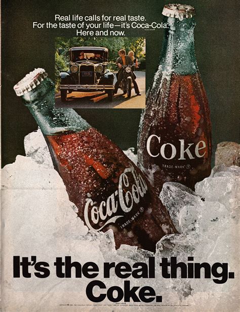 Coke Coca Cola Real Life Real Taste Original Etsy Canada
