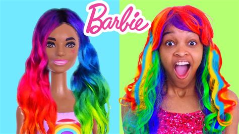 Shashas Barbie Color Reveal Dolls Makeover Surprise Onyx Kids Youtube