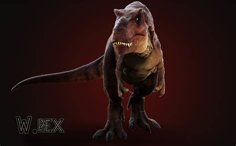 Wrex On Twitter J 1 Red Rex Jurassicpark Jurassicworld